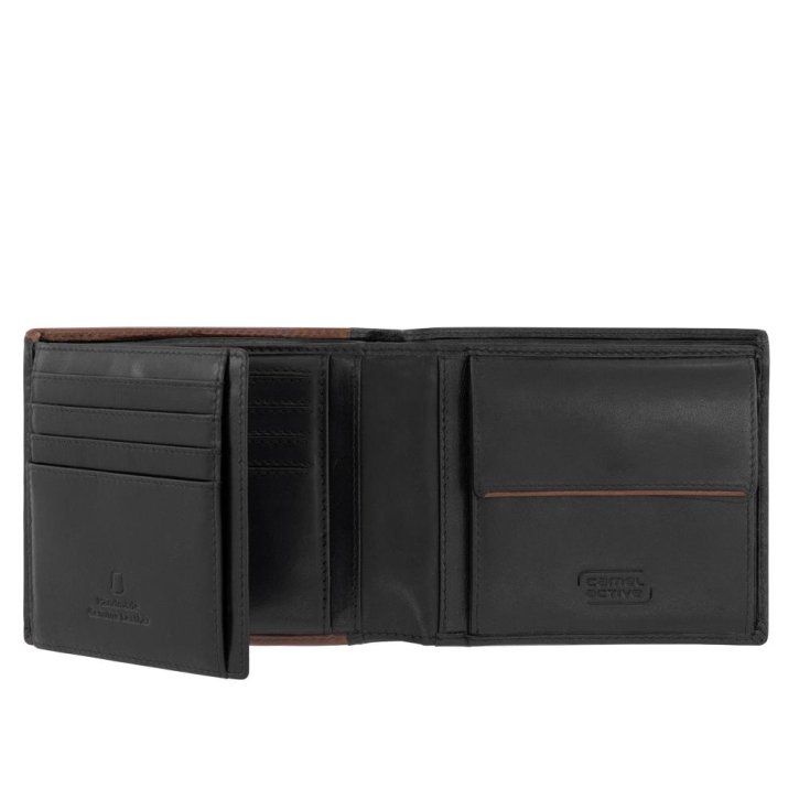 CAMEL ACTIVE CRUISE horizontal wallet black